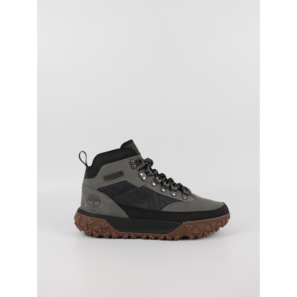 Ανδρικό Μποτάκι Timberland Greenstride Motion 6 Mid Lace Up Waterproof Hiking Boot TB1A6DCPEL81 Γκρι