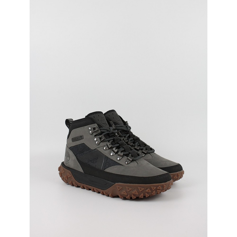 Ανδρικό Μποτάκι Timberland Greenstride Motion 6 Mid Lace Up Waterproof Hiking Boot TB1A6DCPEL81 Γκρι