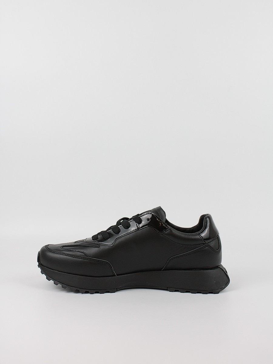 Ανδρικά Sneaker Calvin KLein Low Top Lace Up Lth W Hf HM0HM01479-0GJ Μαύρο