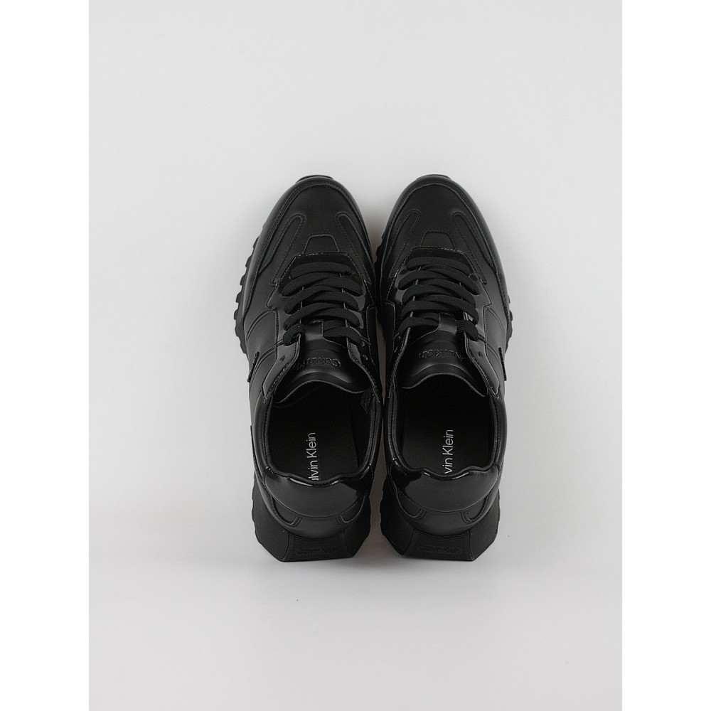 Ανδρικά Sneaker Calvin KLein Low Top Lace Up Lth W Hf HM0HM01479-0GJ Μαύρο