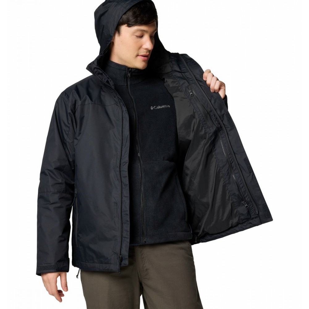 Ανδρικό Μπουφάν Columbia Tunnel Falls™ II Interchange Jacket 2096924-010 Μαύρο