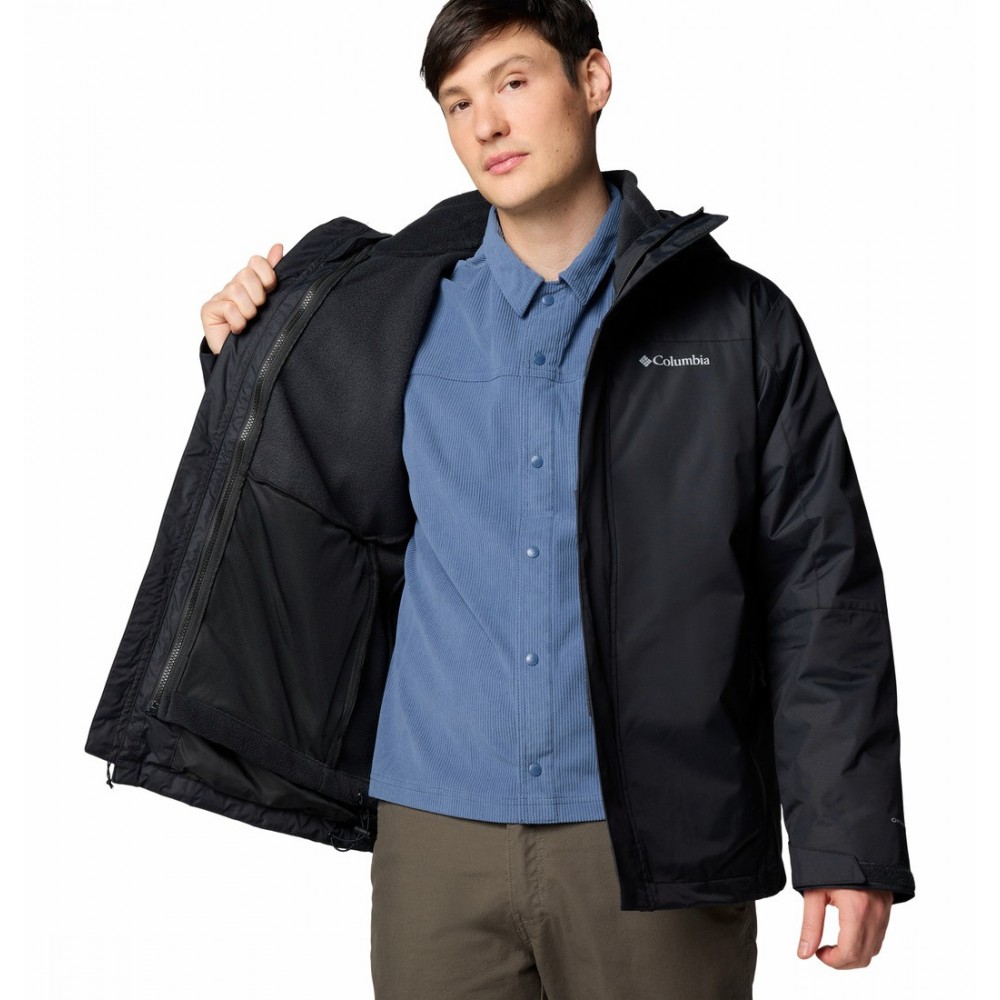 Ανδρικό Μπουφάν Columbia Tunnel Falls™ II Interchange Jacket 2096924-010 Μαύρο