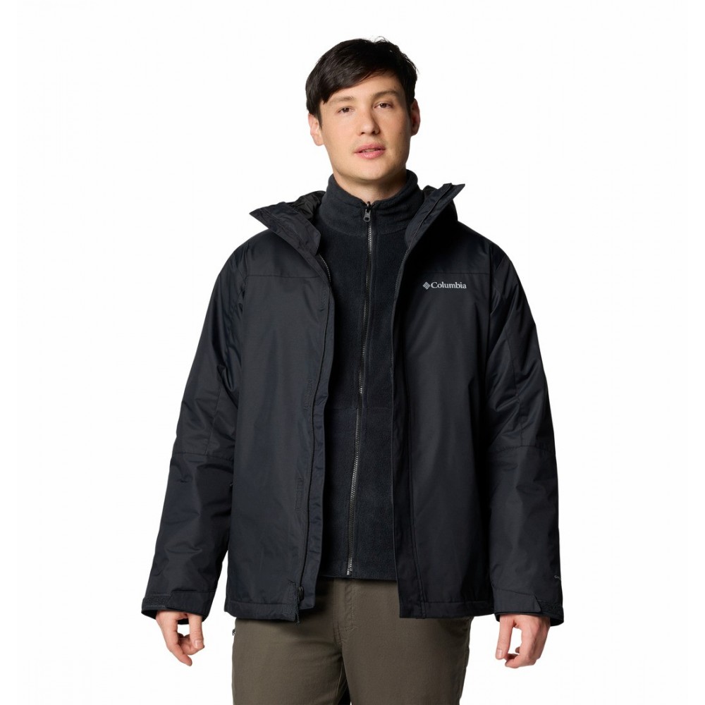 Ανδρικό Μπουφάν Columbia Tunnel Falls™ II Interchange Jacket 2096924-010 Μαύρο