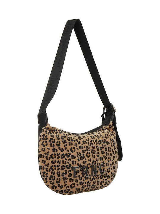 Women Shoulder Bag FRNC 4952A LEO Leopar