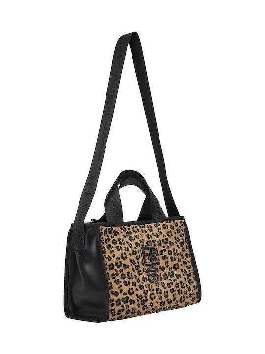 Women's Shoulder Bag FRNC 4946A LEO Leopard