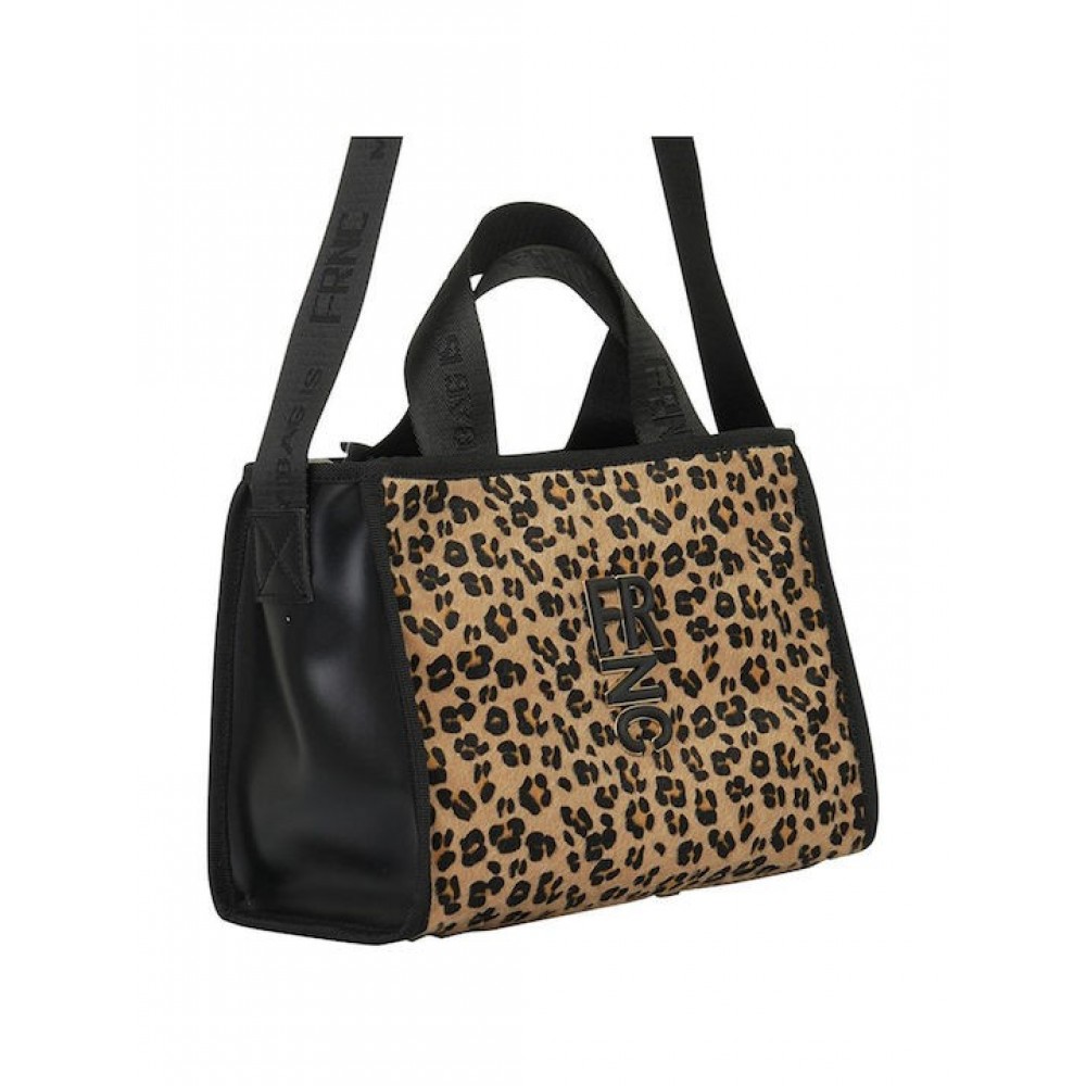 Women's Shoulder Bag FRNC 4946A LEO Leopard