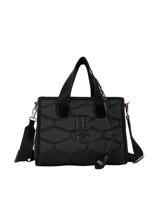 Women's Shoulder Bag FRNC 4946 BLK Black