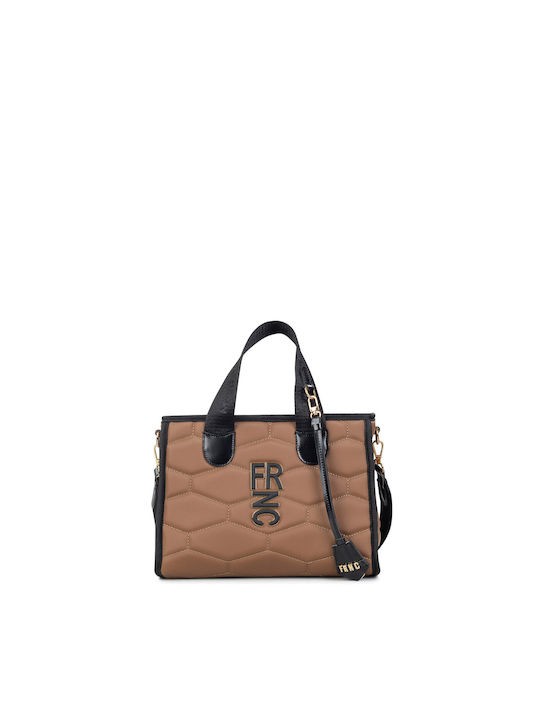 Women's Shoulder Bag FRNC 4946 CGR Cigar