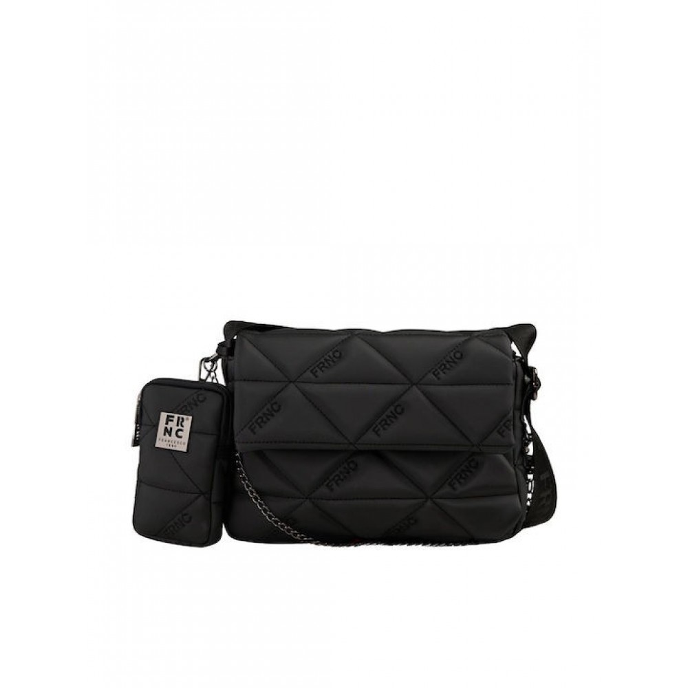 Women's Crossover Bag FRNC 4107 BLK Black