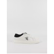 Women Sneaker Calvin KLein Classic Cupsole Low Lace Up Lth Wn YW0YW01444-0GM White