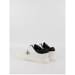 Men Sneaker Calvin KLein Classic Cupsole Low Lace up Lth YM0YM00864-01W White