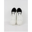 Men Sneaker Calvin KLein Classic Cupsole Low Lace up Lth YM0YM00864-01W White