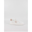 Women Sneaker Calvin KLein Chunky Cupsole Mono Lth Wn YW0YW00823-0K6 White