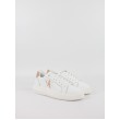 Women Sneaker Calvin KLein Chunky Cupsole Mono Lth Wn YW0YW00823-0K6 White