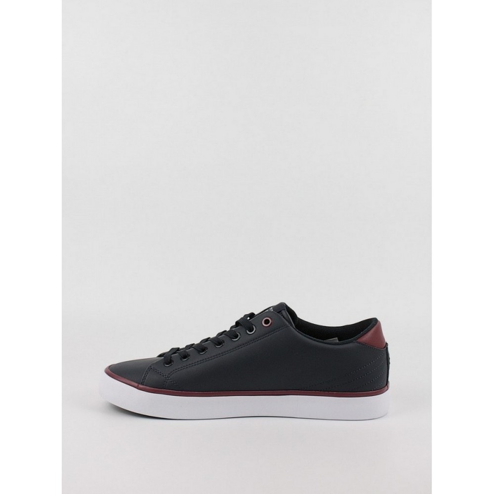 Ανδρικά Sneaker Tommy Hilfiger Th Hi Vulk Core Low Letaher FM0FM05041-DW5 Μπλε