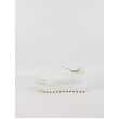 Women Sneaker Calvin KLein Runner Low Laceup Mix NBS YW0YW01642-0LD White