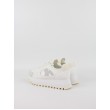 Women Sneaker Calvin KLein Runner Low Laceup Mix NBS YW0YW01642-0LD White