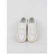 Women Sneaker Tommy Hilfiger Casual Fashion Runner Lthr FW0FW08325-0K4 White