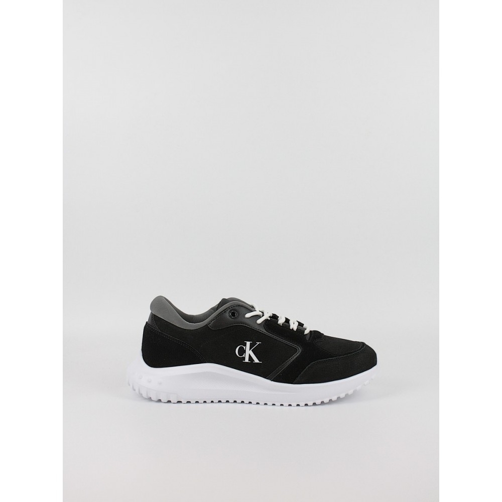 Ανδρικά Sneaker Calvin KLein Eva Runner Low Mg Wmm YM0YM01145-0GP Μαύρο