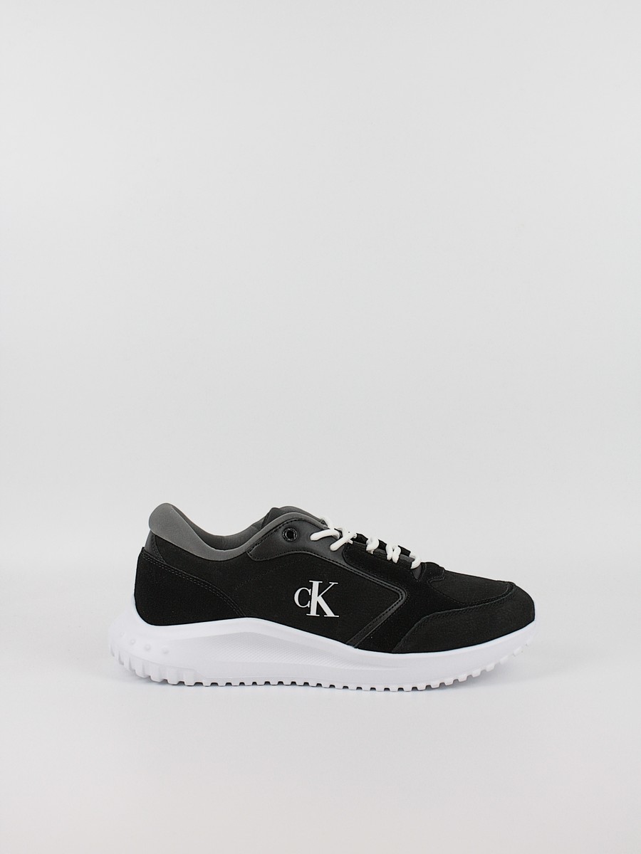 Ανδρικά Sneaker Calvin KLein Eva Runner Low Mg Wmm YM0YM01145-0GP Μαύρο