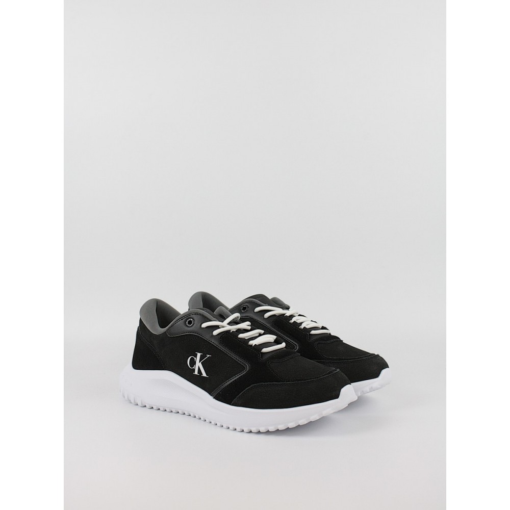 Ανδρικά Sneaker Calvin KLein Eva Runner Low Mg Wmm YM0YM01145-0GP Μαύρο