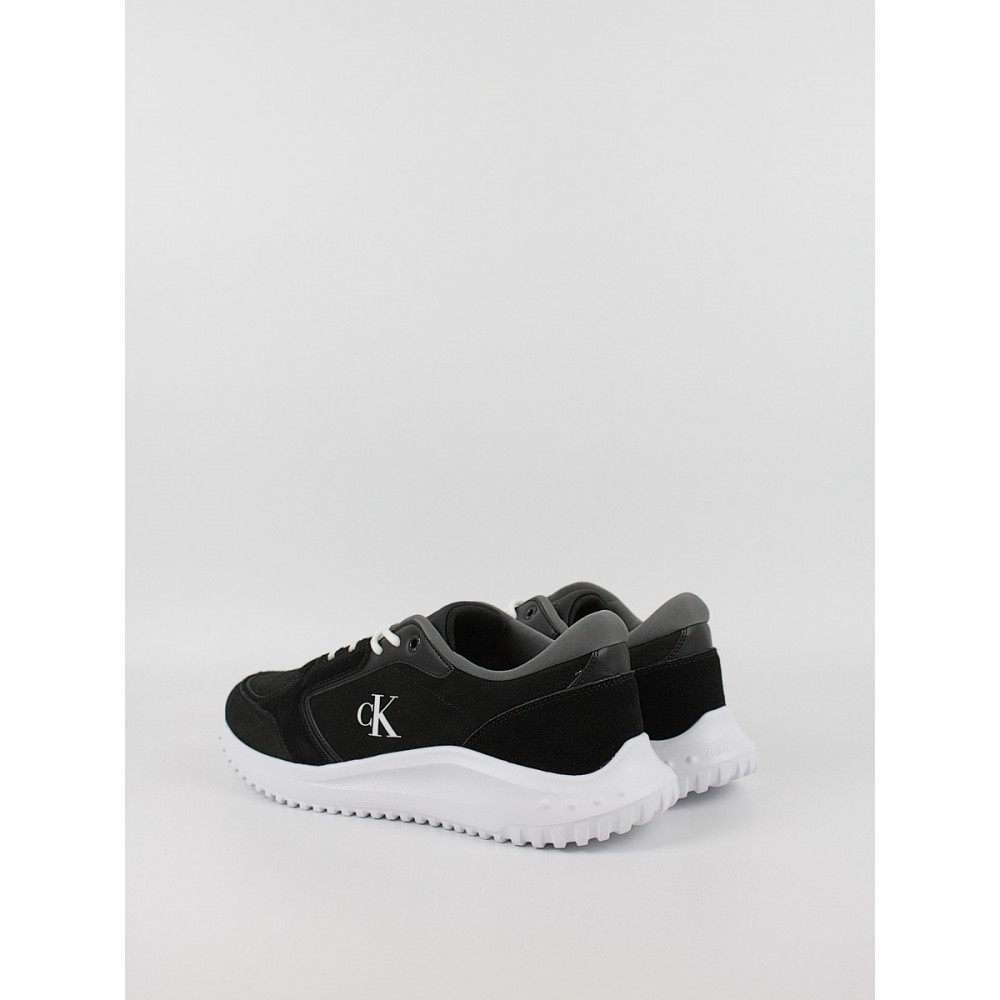 Ανδρικά Sneaker Calvin KLein Eva Runner Low Mg Wmm YM0YM01145-0GP Μαύρο