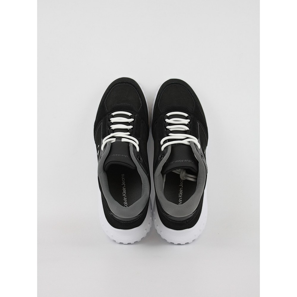 Ανδρικά Sneaker Calvin KLein Eva Runner Low Mg Wmm YM0YM01145-0GP Μαύρο