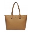 Γυναικεία Τσάντα Tommy Hilfiger Th Soft Logo Tote AW0AW16905-RBC Καμηλό