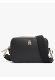 Γυναικεία Τσάντα Tommy Hilfiger Th Soft Logo Camera Bag AW0AW16906-BDS Μαύρη