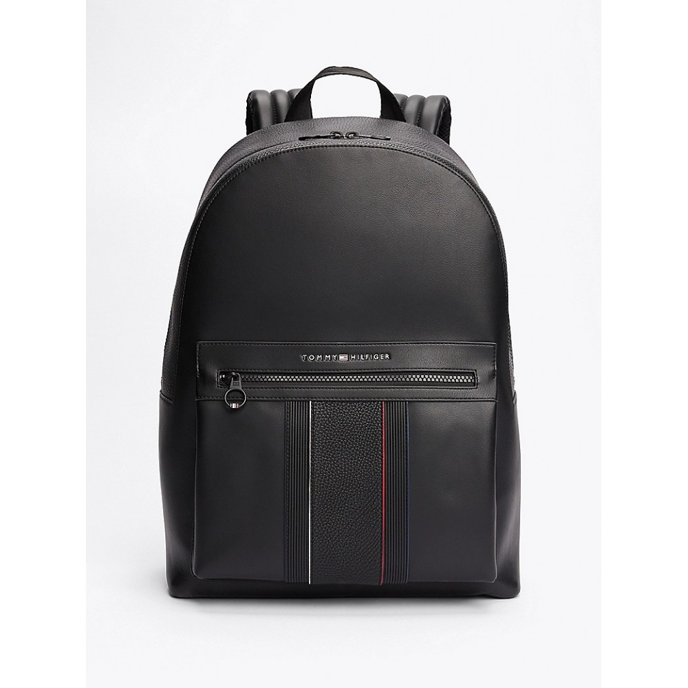 Ανδρικό Σακίδιο Πλάτης Tommy Hilfiger Th Foundation Backpack AM0AM13609-BDS Μαύρη