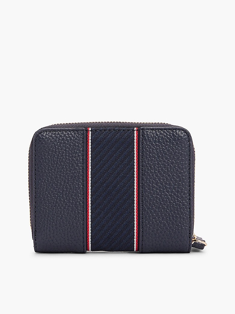 Γυναικείο Πορτοφόλι Tommy Hilfiger Th Legasy Med Za AW0AW16924-DW6 Μπλε