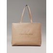 Γυναικεία Τσάντα Calvin Klein Sculpted Slim Tote 34 Mono K60K612222-PBF Μπεζ