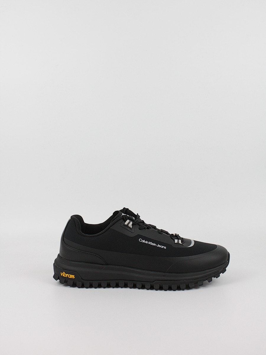 Ανδρικά Sneaker Calvin KLein Vibram Tooth Runner In Hi Tech YM0YM01146-0GJ Μαύρο