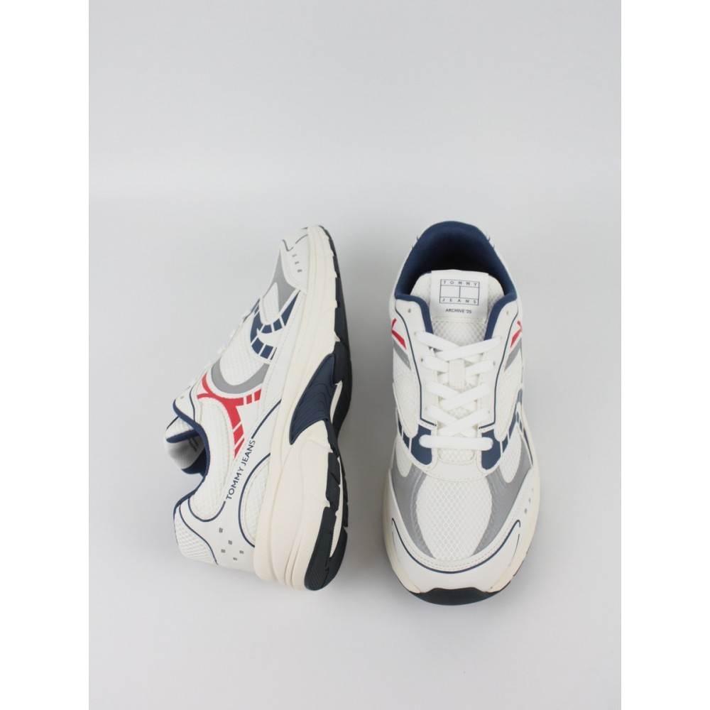 Men Sneaker Tommy Hilfiger Archive'25 EM0EM01569-0G1 White