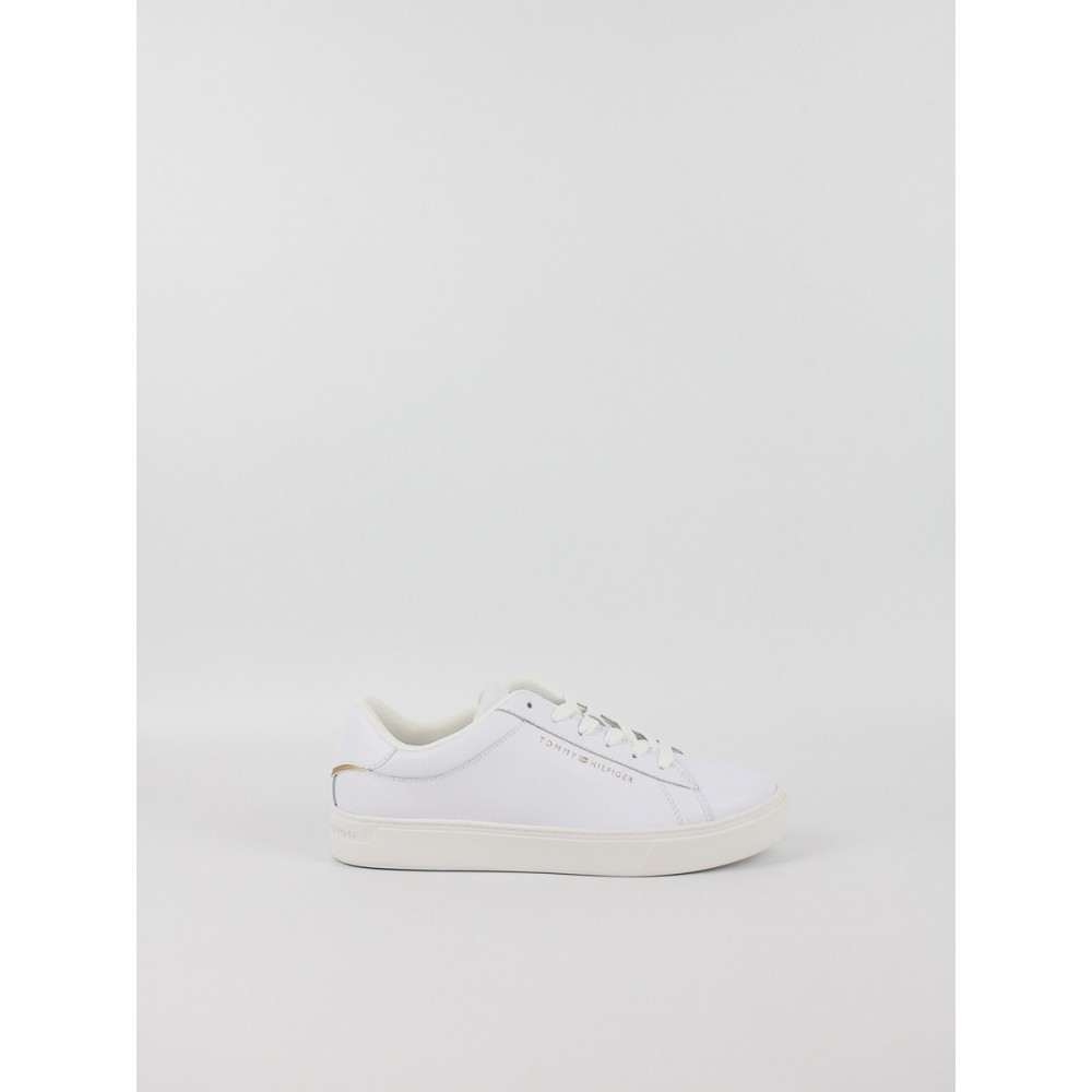 Women Sneaker Tommy Hilfiger Essential Court Sneaker FW0FW08320-YBS White