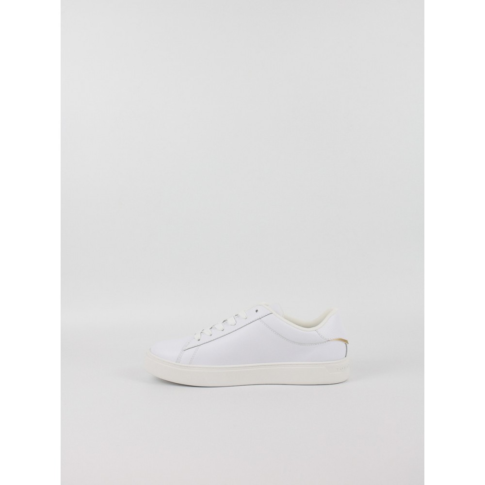 Women Sneaker Tommy Hilfiger Essential Court Sneaker FW0FW08320-YBS White