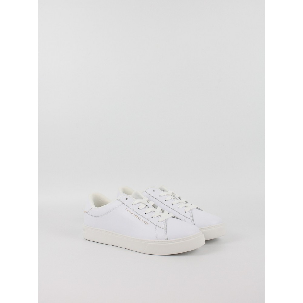 Women Sneaker Tommy Hilfiger Essential Court Sneaker FW0FW08320-YBS White