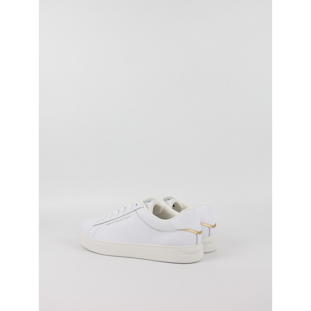 Women Sneaker Tommy Hilfiger Essential Court Sneaker FW0FW08320-YBS White