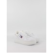 Women Sneaker Tommy Hilfiger TjwRetro Basket Flatform Ess EN0EN02506-YBS White