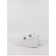 Women Sneaker Tommy Hilfiger TjwRetro Basket Flatform Ess EN0EN02506-YBS White