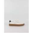 Men Sneaker Tommy Hilfiger Th Court Mix Leather FM0FM05489-YBL White